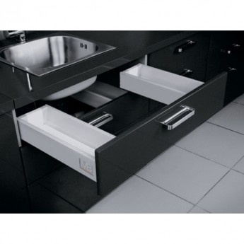 Модерн Бокс Выдвижной ящик под мойку с полным выемом GTV PB-D-ZLE-500 L-500 серый