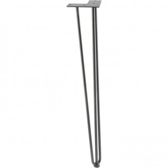 Ножка, цвет черный матовый, 3 прутка GTV NM-ARTO-10-3R711-20M