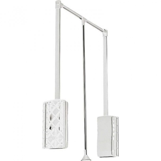 Пантограф стальной с газовым амортизатором, белый 83/115 GTV PG-GA83115-10