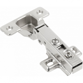 Петля GTV HC 09 накладная самозакрывающаяся с ответной планкой H-0 ЭКОНОМ, без евро