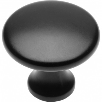 Ручка-кнопка UDINE, черный матовый GTV GZ-UDINE-1-20M (комплект 6 шт)