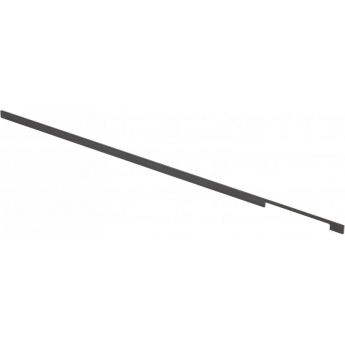 Ручка мебельная алюминиевая GTV EXTEND L-1200 мм, черный матовый