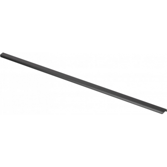 Ручка мебельная алюминиевая GTV HEXA L-1200 мм, черный матовый