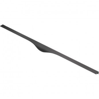 Ручка мебельная алюминиевая PICADO, черный матовый GTV UA-PICADO-256-596-20M