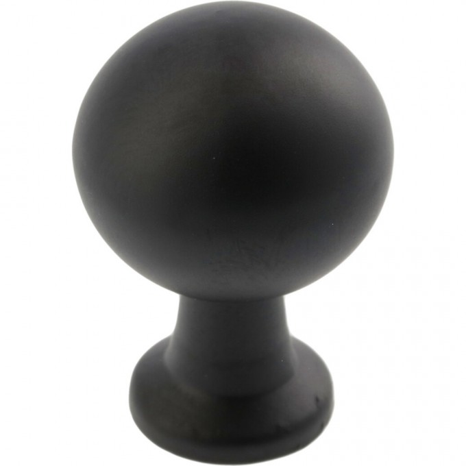 Ручка NORD кнопка, черный матовый GTV GZ-NORD-1-20M (комплект 6 шт) GZ-NORD-1-20M-K