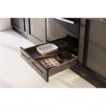 Выдвижной ящик GTV AXIS PRO L-500 PB-AXISPRO-KPL69-500-60 под духовку антрацит