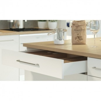 Выдвижной ящик GTV AXIS PRO L350 PB-AXISPRO-KPL350A1 низкий белый