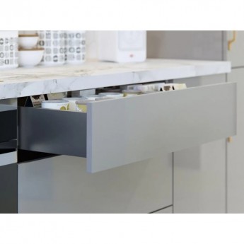 Выдвижной ящик GTV AXIS PRO L450 PB-AXISPRO-P2O-KPL450A низкий антрацит