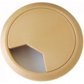 Заглушка кабель-канала пластик GTV PM-PLFI60-50 бежевая